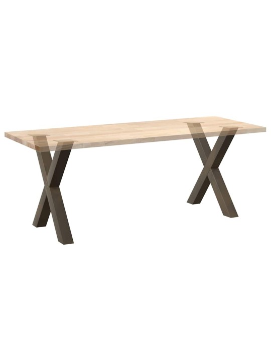 SÖÖGILAUA JALAD, X-KUJULISED, 2 TK, NATURAALNE TERAS, 70 X (72–73) CM, TERAS