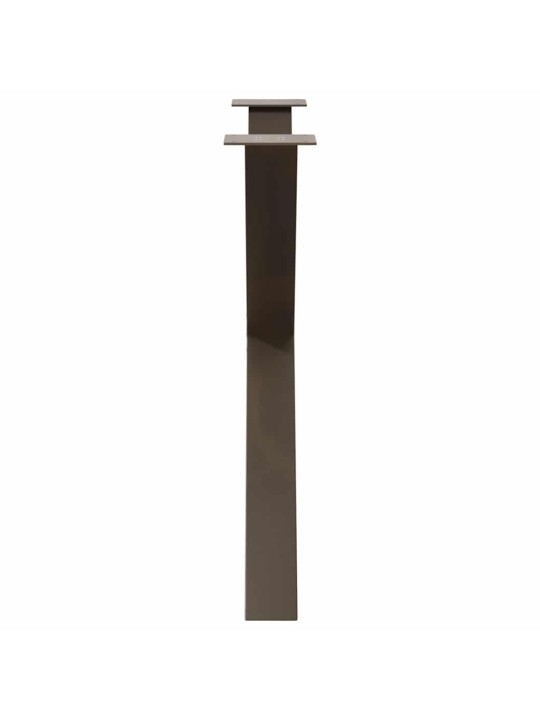 SÖÖGILAUA JALAD X-KUJULISED 2 TK, NATURAALNE TERAS, 90 X (72–73) CM, TERAS