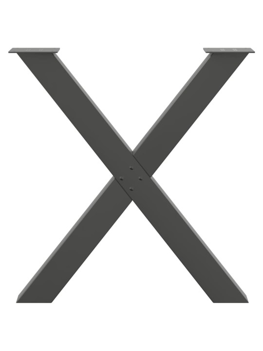 SÖÖGILAUA JALAD, 3 TK, X-KUJULISED, ANTRATSIITHALL, 80 X (72–73) CM, TERAS