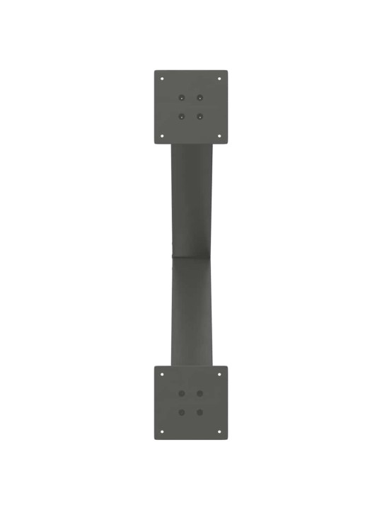 SÖÖGILAUA JALAD, 3 TK, X-KUJULISED, ANTRATSIITHALL, 80 X (72–73) CM, TERAS