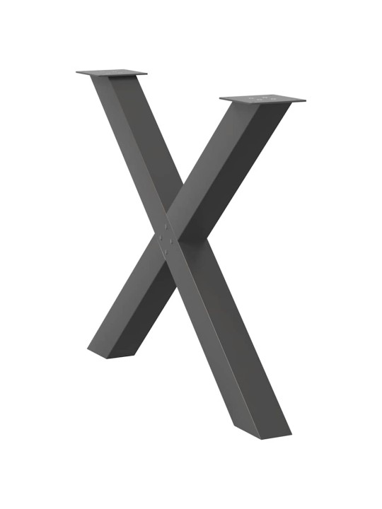 SÖÖGILAUA JALAD, 3 TK, X-KUJULISED, ANTRATSIITHALL, 90 X (72–73) CM, TERAS