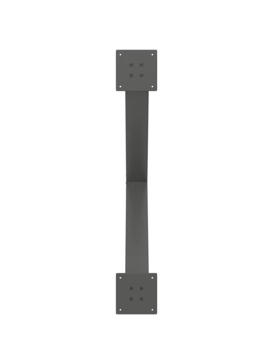 SÖÖGILAUA JALAD, 3 TK, X-KUJULISED, ANTRATSIITHALL, 90 X (72–73) CM, TERAS