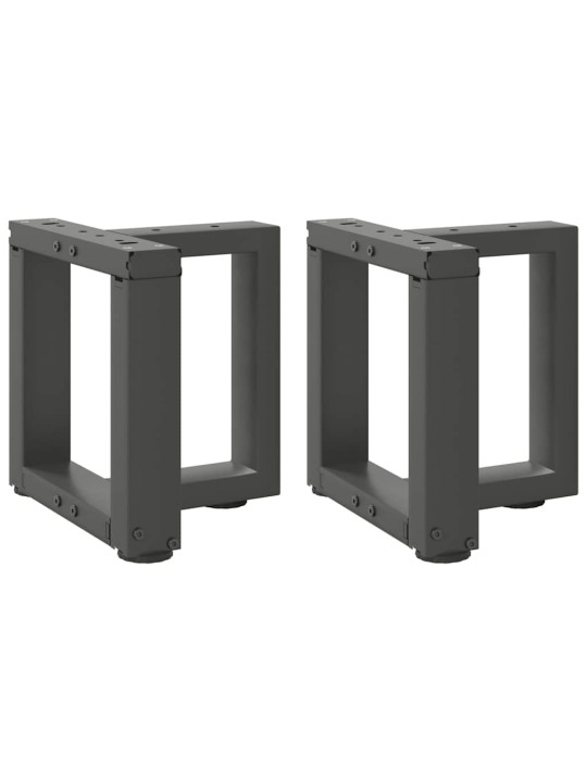 KOHVILAUA JALAD T-KUJULISED 2 TK, ANTRATSIITHALL, 30 X 25 X (30-31) CM, TERAS