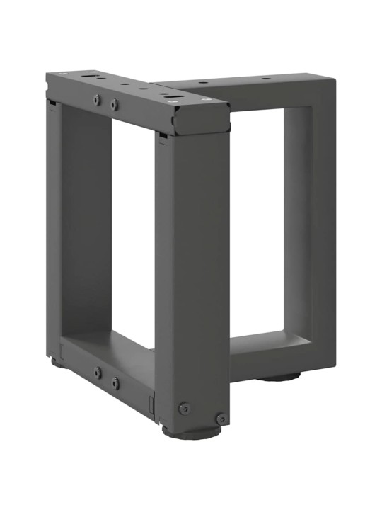 KOHVILAUA JALAD T-KUJULISED 2 TK, ANTRATSIITHALL, 30 X 25 X (30-31) CM, TERAS