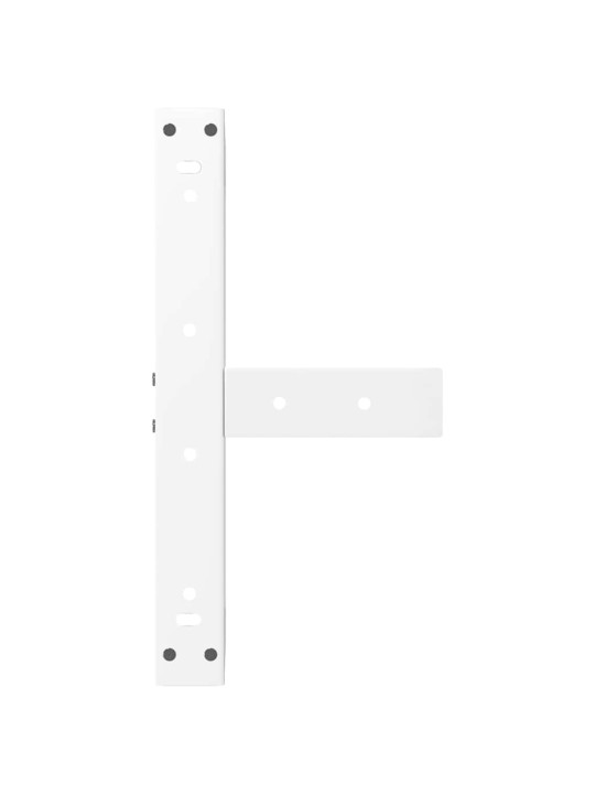 KOHVILAUA JALAD T-KUJULISED 2 TK VALGED 40 X 25 X (30-31) CM TERASEST