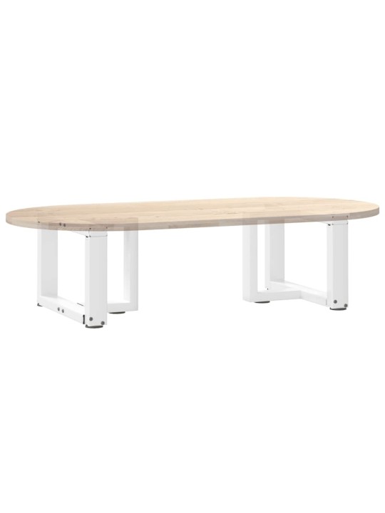 KOHVILAUA JALAD T-KUJULISED 2 TK VALGED 40 X 25 X (30-31) CM TERASEST