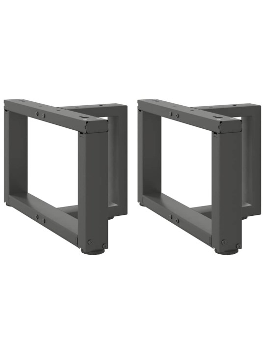 KOHVILAUA JALAD, T-KUJULISED, 2 TK, ANTRATSIITHALL, 40 X 25 X (30-31) CM, TERAS