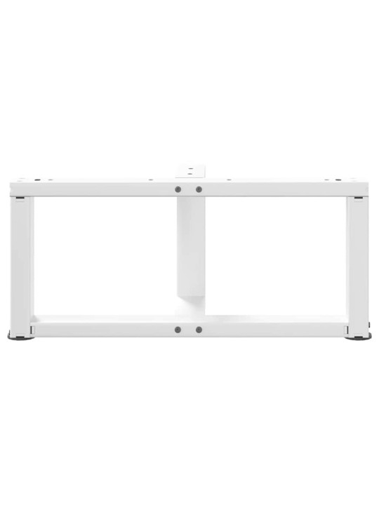KOHVILAUA JALAD T-KUJULISED 2 TK VALGED 60 X 25 X (30-31) CM TERASEST