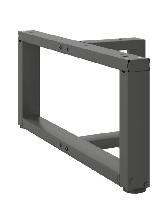 KOHVILAUA JALAD T-KUJULISED 2 TK, ANTRATSIITHALL, 60 X 25 X (30-31) CM, TERAS