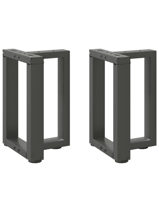 KOHVILAUA JALAD T-KUJULISED 2 TK, ANTRATSIITHALL, 28 X 25 X (42-43) CM, TERAS