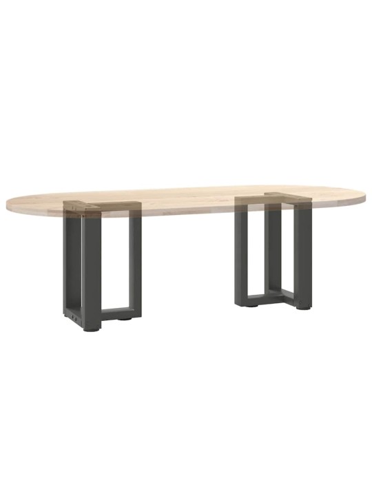 KOHVILAUA JALAD T-KUJULISED 2 TK, ANTRATSIITHALL, 28 X 25 X (42-43) CM, TERAS