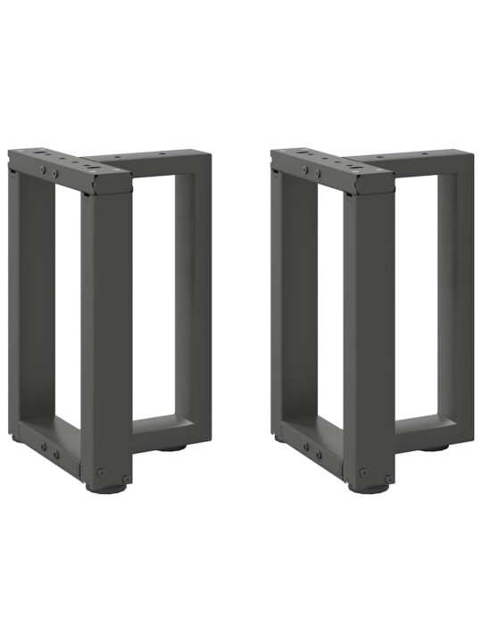 KOHVILAUA JALAD T-KUJULISED 2 TK, ANTRATSIITHALL, 38 X 25 X (42-43) CM, TERAS