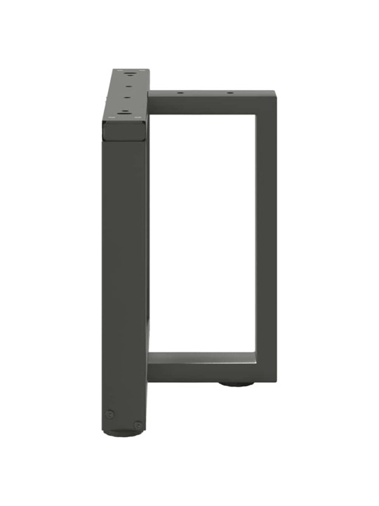 KOHVILAUA JALAD T-KUJULISED 2 TK, ANTRATSIITHALL, 50 X 25 X (42-43) CM, TERAS