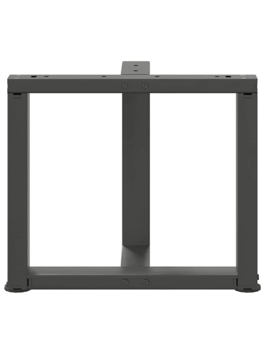 KOHVILAUA JALAD T-KUJULISED 2 TK, ANTRATSIITHALL, 50 X 25 X (42-43) CM, TERAS