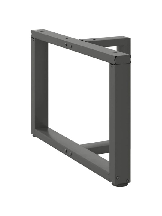 KOHVILAUA JALAD T-KUJULISED 2 TK, ANTRATSIITHALL, 60 X 25 X (42-43) CM, TERAS