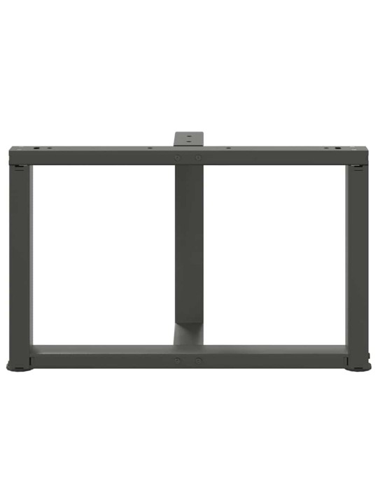 KOHVILAUA JALAD T-KUJULISED 2 TK, ANTRATSIITHALL, 60 X 25 X (42-43) CM, TERAS
