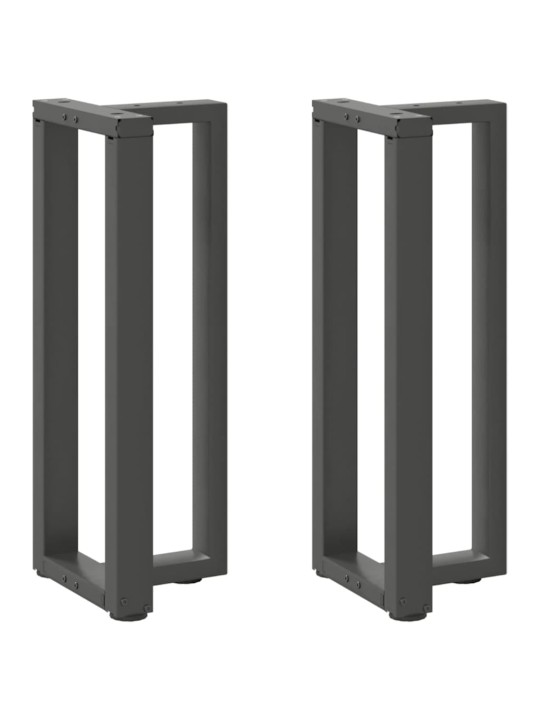 KONSOOLLAUA JALAD T-KUJULISED 2 TK, ANTRATSIITHALL, 25 X 28 X (72-73) CM, TERAS