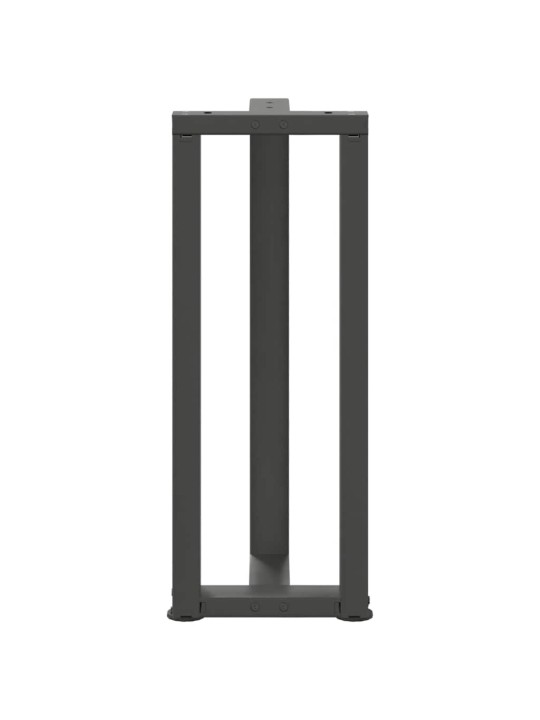 KONSOOLLAUA JALAD T-KUJULISED 2 TK, ANTRATSIITHALL, 25 X 28 X (72-73) CM, TERAS