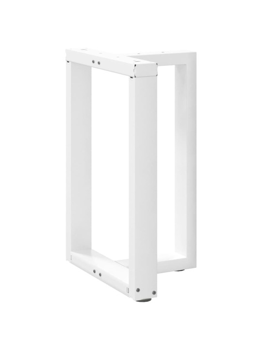 SÖÖGILAUA JALAD T-KUJULISED 2 TK VALGED 50 X 35 X (72-73) CM TERASEST