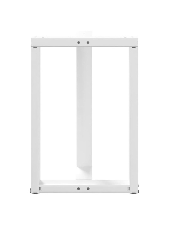 SÖÖGILAUA JALAD T-KUJULISED 2 TK VALGED 50 X 35 X (72-73) CM TERASEST