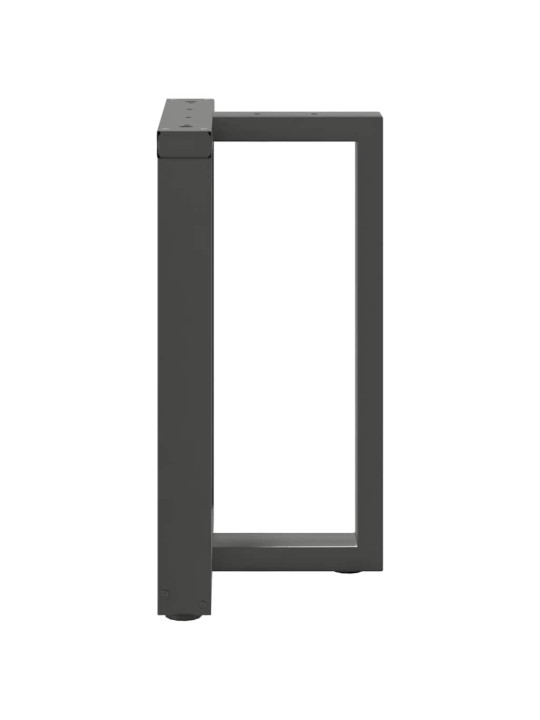 SÖÖGILAUA JALAD, T-KUJULISED, 2 TK, ANTRATSIITHALL, 50 X 35 X (72-73) CM, TERAS