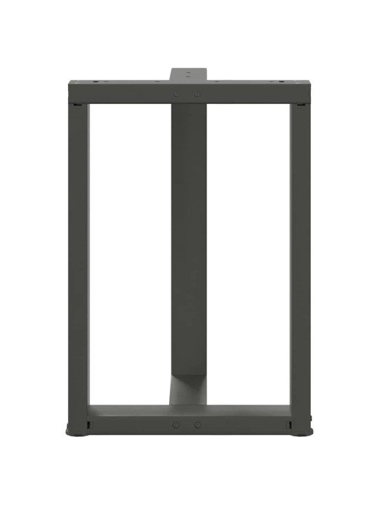 SÖÖGILAUA JALAD, T-KUJULISED, 2 TK, ANTRATSIITHALL, 50 X 35 X (72-73) CM, TERAS