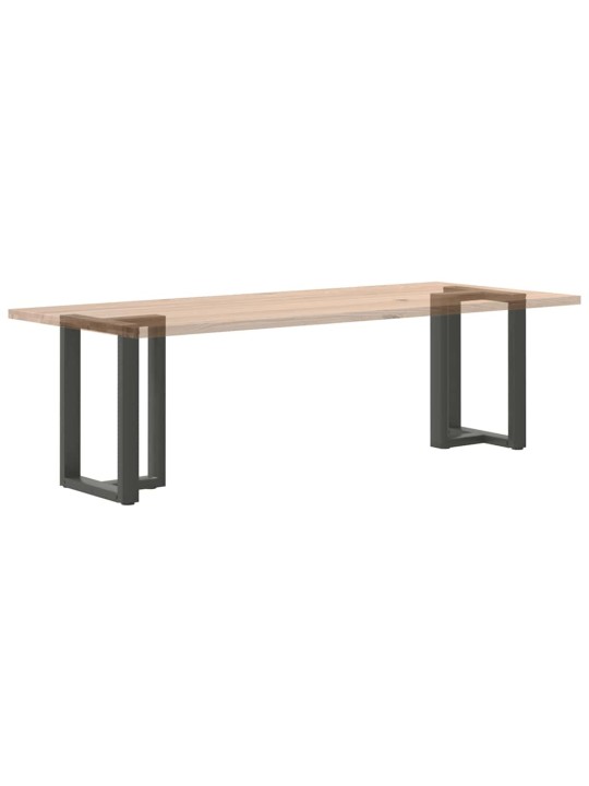 SÖÖGILAUA JALAD, T-KUJULISED, 2 TK, ANTRATSIITHALL, 50 X 35 X (72-73) CM, TERAS