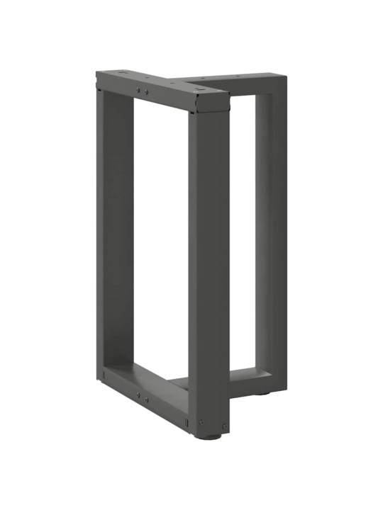 SÖÖGILAUA JALAD, T-KUJULISED, 2 TK, ANTRATSIITHALL, 60 X 35 X (72-73) CM, TERAS
