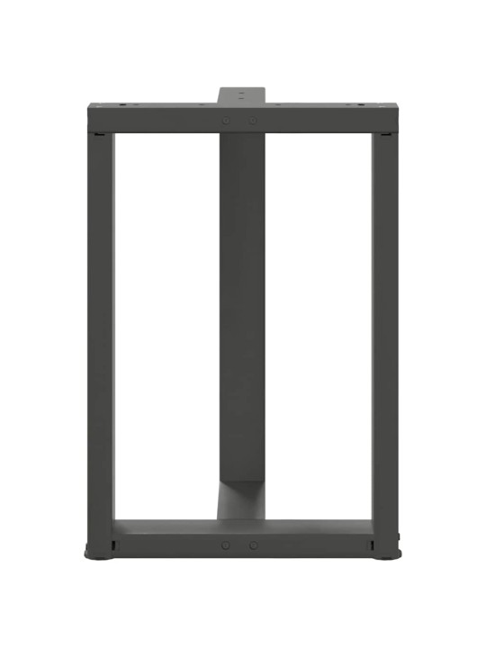 SÖÖGILAUA JALAD, T-KUJULISED, 2 TK, ANTRATSIITHALL, 60 X 35 X (72-73) CM, TERAS
