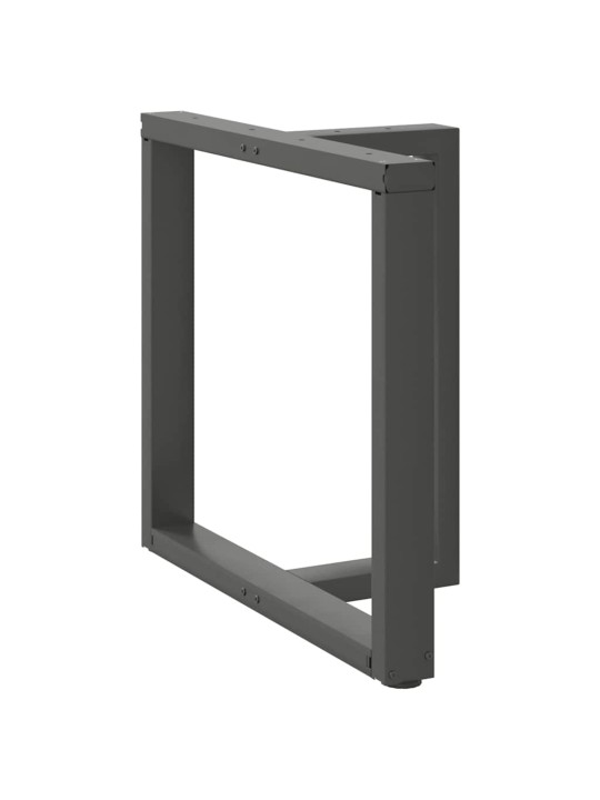 SÖÖGILAUA JALAD, T-KUJULISED, 2 TK, ANTRATSIITHALL, 70 X 35 X (72-73) CM, TERAS