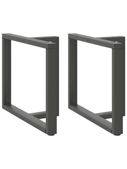 SÖÖGILAUA JALAD, T-KUJULISED, 2 TK, ANTRATSIITHALL, 90 X 35 X (72-73) CM, TERAS