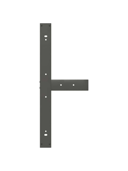SÖÖGILAUA JALAD, T-KUJULISED, 2 TK, ANTRATSIITHALL, 90 X 35 X (72-73) CM, TERAS