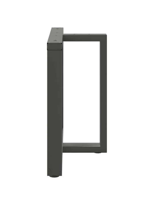 SÖÖGILAUA JALAD, T-KUJULISED, 2 TK, ANTRATSIITHALL, 100 X 35 X (72-73) CM, TERAS
