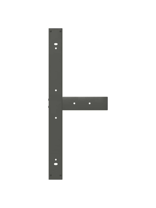 SÖÖGILAUA JALAD, T-KUJULISED, 2 TK, ANTRATSIITHALL, 100 X 35 X (72-73) CM, TERAS