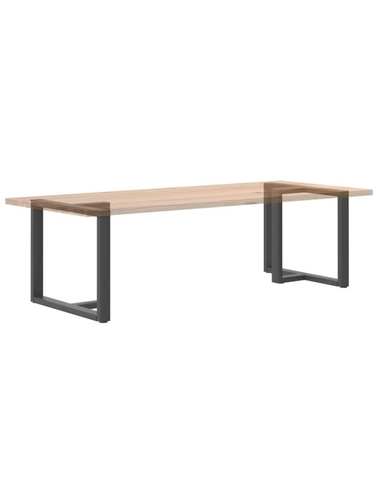 SÖÖGILAUA JALAD, T-KUJULISED, 2 TK, ANTRATSIITHALL, 100 X 35 X (72-73) CM, TERAS