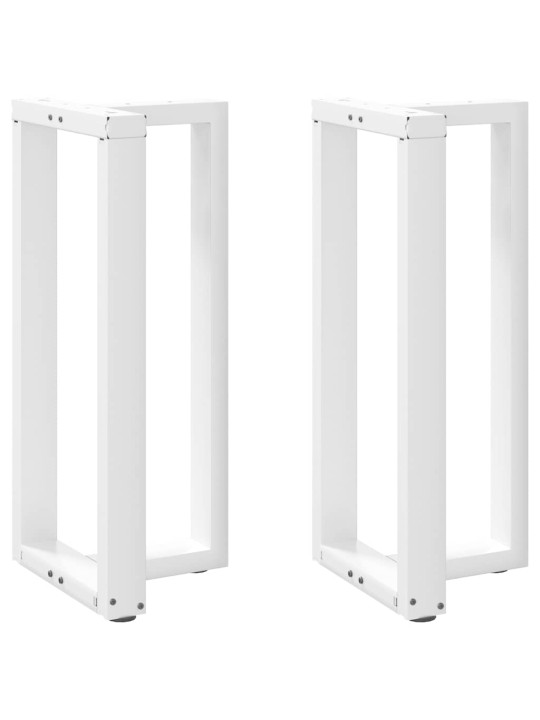 BAARILAUA JALAD T-KUJULISED 2 TK, VALGED, 40 X 35 X (90-91) CM, TERAS