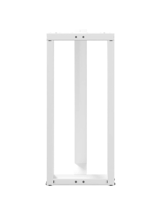 BAARILAUA JALAD T-KUJULISED 2 TK, VALGED, 40 X 35 X (90-91) CM, TERAS
