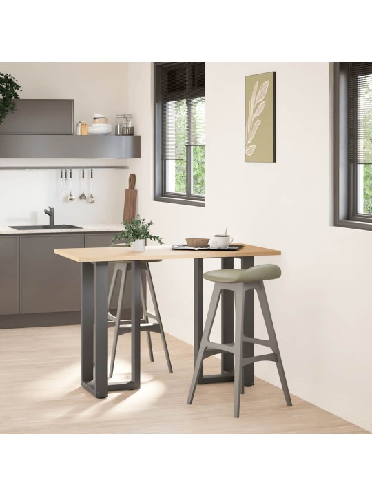 BAARILAUA JALAD T-KUJULISED 2 TK, ANTRATSIITHALL, 40 X 35 X (90-91) CM, TERAS