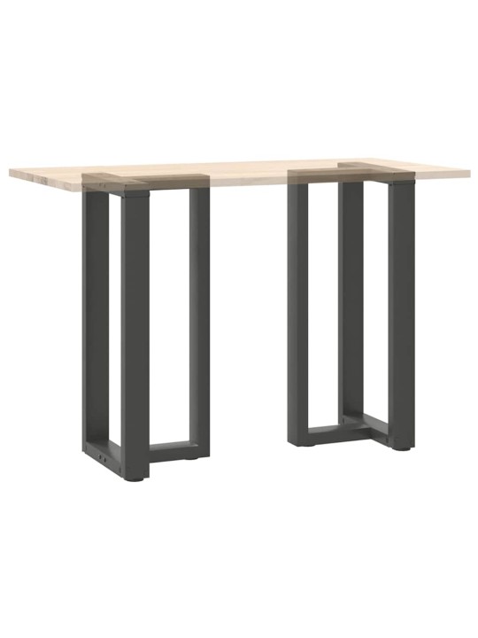 BAARILAUA JALAD T-KUJULISED 2 TK, ANTRATSIITHALL, 40 X 35 X (90-91) CM, TERAS