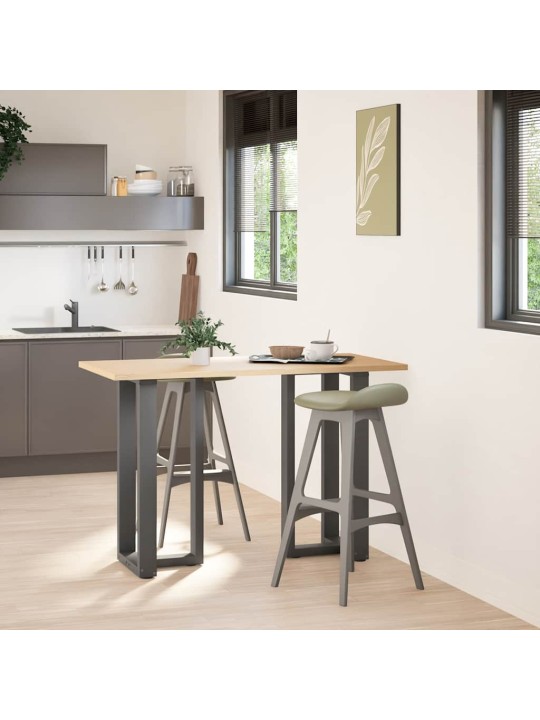 BAARILAUA JALAD T-KUJULISED 2 TK, ANTRATSIITHALL, 50 X 35 X (90-91) CM, TERAS