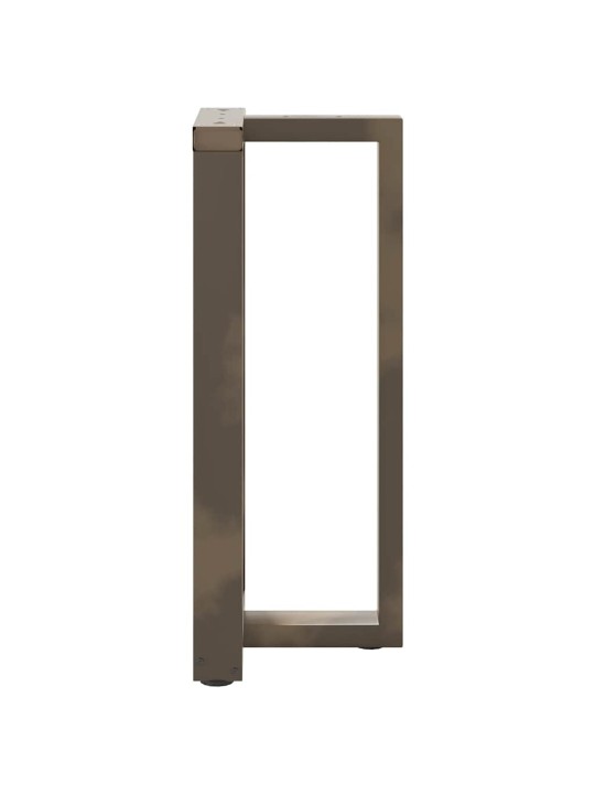 BAARILAUA JALAD, T-KUJULISED, 2 TK, MUSTAD, 50 X 35 X (90–91) CM, TERAS