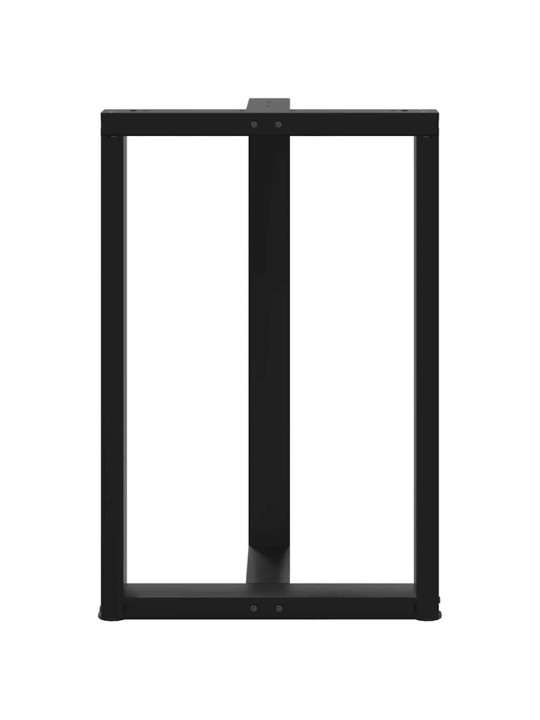 BAARILAUA JALAD, T-KUJULISED, 2 TK, MUSTAD, 60 X 35 X (90-91) CM, TERAS