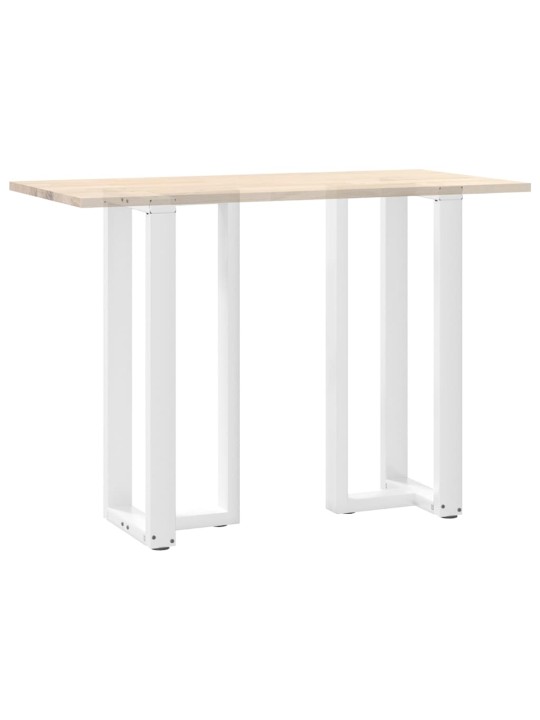 BAARILAUA JALAD T-KUJULISED, 2 TK, VALGED, 50 X 35 X (100-101) CM, TERAS