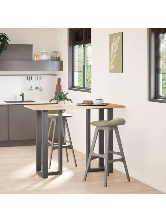 BAARILAUA JALAD T-KUJULISED 2 TK, ANTRATSIITHALL, 50 X 35 X (100-101) CM, TERAS
