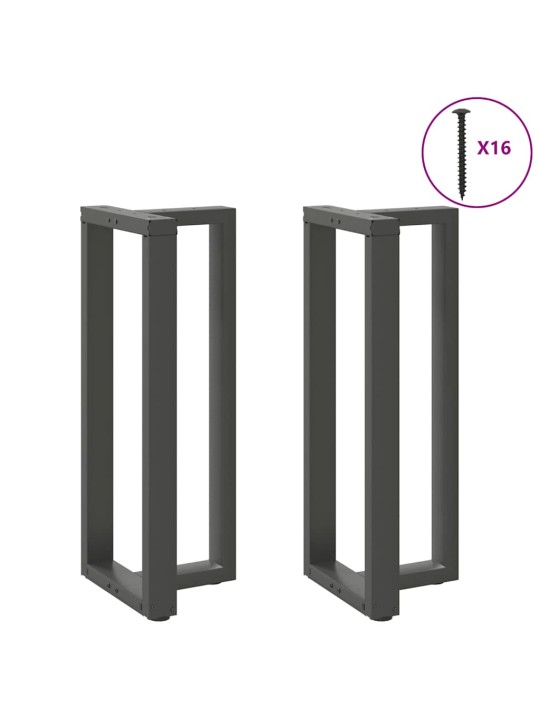 BAARILAUA JALAD T-KUJULISED 2 TK, ANTRATSIITHALL, 50 X 35 X (100-101) CM, TERAS