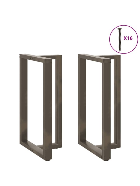 BAARILAUA JALAD, T-KUJULISED, 2 TK, MUSTAD, 60 X 35 X (100-101) CM, TERAS