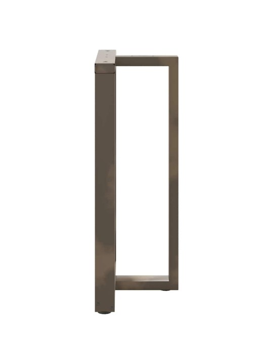 BAARILAUA JALAD, T-KUJULISED, 2 TK, MUSTAD, 60 X 35 X (100-101) CM, TERAS