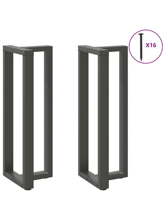 BAARILAUA JALAD T-KUJULISED 2 TK, ANTRATSIITHALL, 50 X 35 X (110-111) CM, TERAS