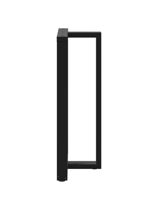 BAARILAUA JALAD, T-KUJULISED, 2 TK, MUSTAD, 60 X 35 X (110-111) CM, TERAS