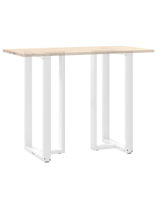 BAARILAUA JALAD T-KUJULISED, 2 TK, VALGED, 60 X 35 X (110-111) CM, TERAS